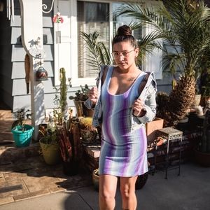 UO Lola Bodycon Terry Tunic